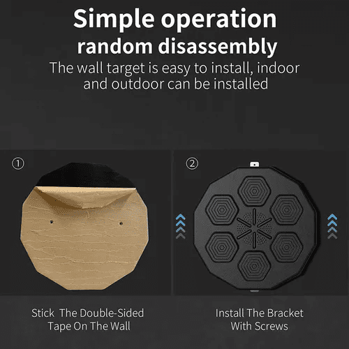 Maquina de Boxeo Musical Smart Boxing